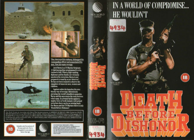 VHS Retro Art Round-up, JoBlo, Feature, Column, Movies, Retro, Classic, Lorenzo Lamas, Snakeeater, Headless Eyes, Creepozoids, Death Before Dishonor, Ator