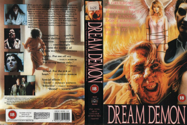 VHS Retro Art Round-up, VHS, Art, Horror, Blood Rage, Sidekicks, Dream Demon, Legend