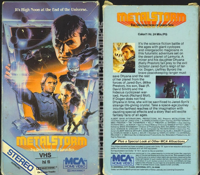 Necropolis, Savage Streets, Poor White Trash, The Horrible Dr. Hitchcock, Midnight, Metalstorm, VHS Retro Art Round-up, Feature, Column, VHS