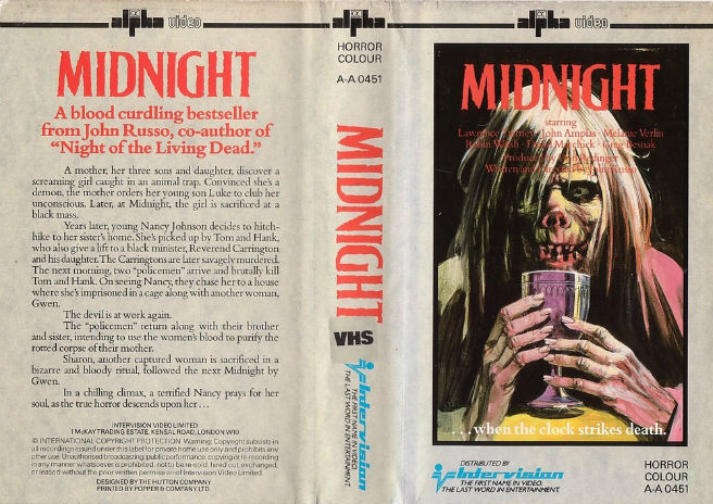 Necropolis, Savage Streets, Poor White Trash, The Horrible Dr. Hitchcock, Midnight, Metalstorm, VHS Retro Art Round-up, Feature, Column, VHS
