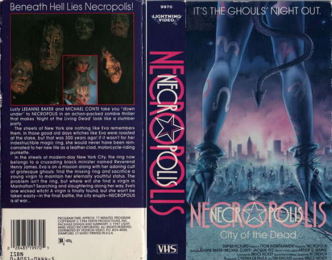 Necropolis, Savage Streets, Poor White Trash, The Horrible Dr. Hitchcock, Midnight, Metalstorm, VHS Retro Art Round-up, Feature, Column, VHS