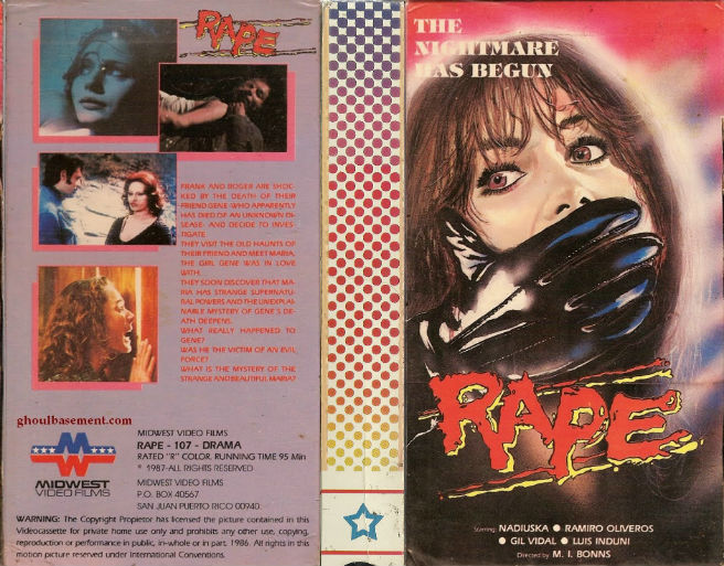 VHS Retro Art Round-up, Feature, Column, VHS, Art, The Supernaturals, Prison, Rape, Blown Away