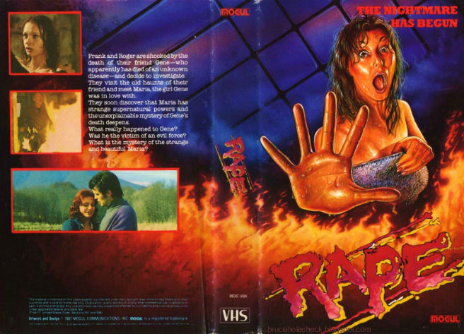 VHS Retro Art Round-up, Feature, Column, VHS, Art, The Supernaturals, Prison, Rape, Blown Away
