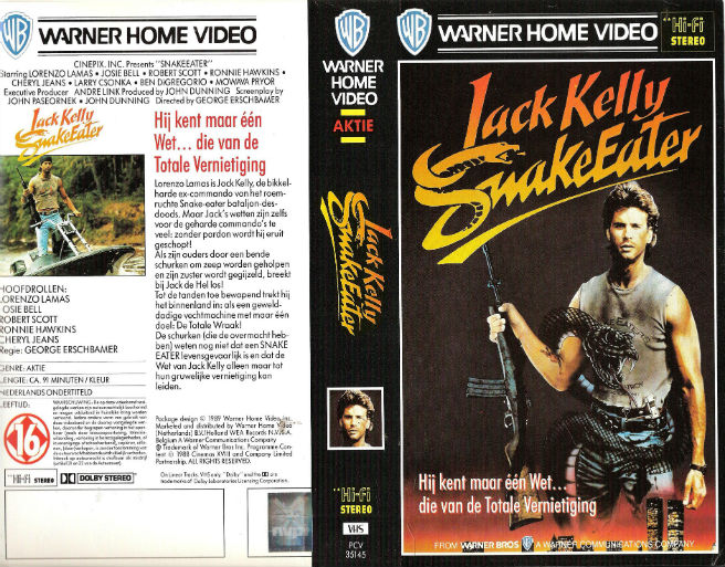 VHS Retro Art Round-up, JoBlo, Feature, Column, Movies, Retro, Classic, Lorenzo Lamas, Snakeeater, Headless Eyes, Creepozoids, Death Before Dishonor