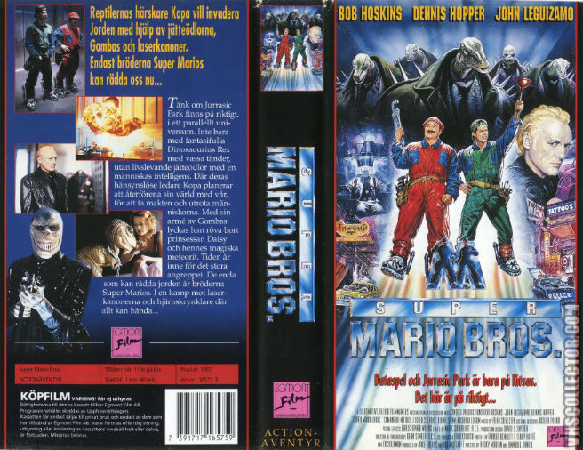 VHS Retro Art Round-up, VHS, Feature, Bloodstalkers, Cyborg 2, Jack Palance, Charlton Heston, Super Mario Bros, Bob Hoskins, John Leguizamo