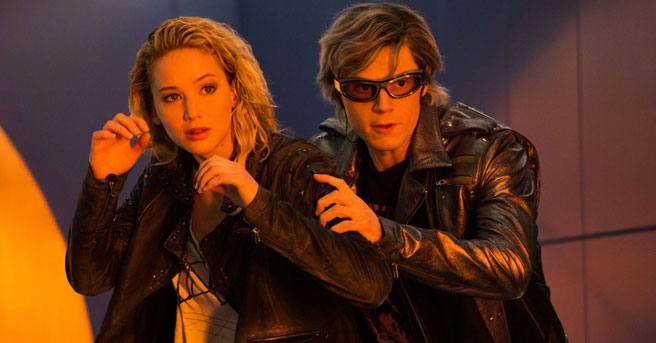 Evan Peters X-Men Dark Phoenix Jennifer Lawrence