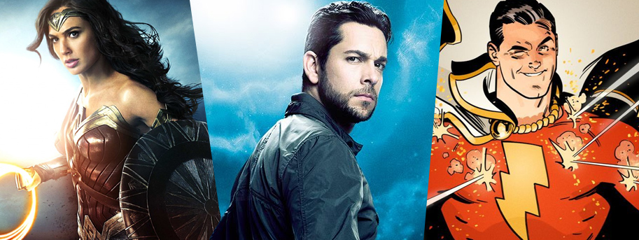 Zachary Levi Shazam! Wonder Woman