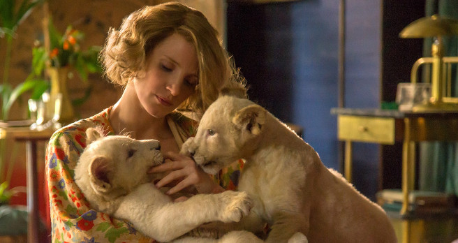 2017 angela workman daniel bruhl drama jessica chastain niki caro the zookeeper's wife