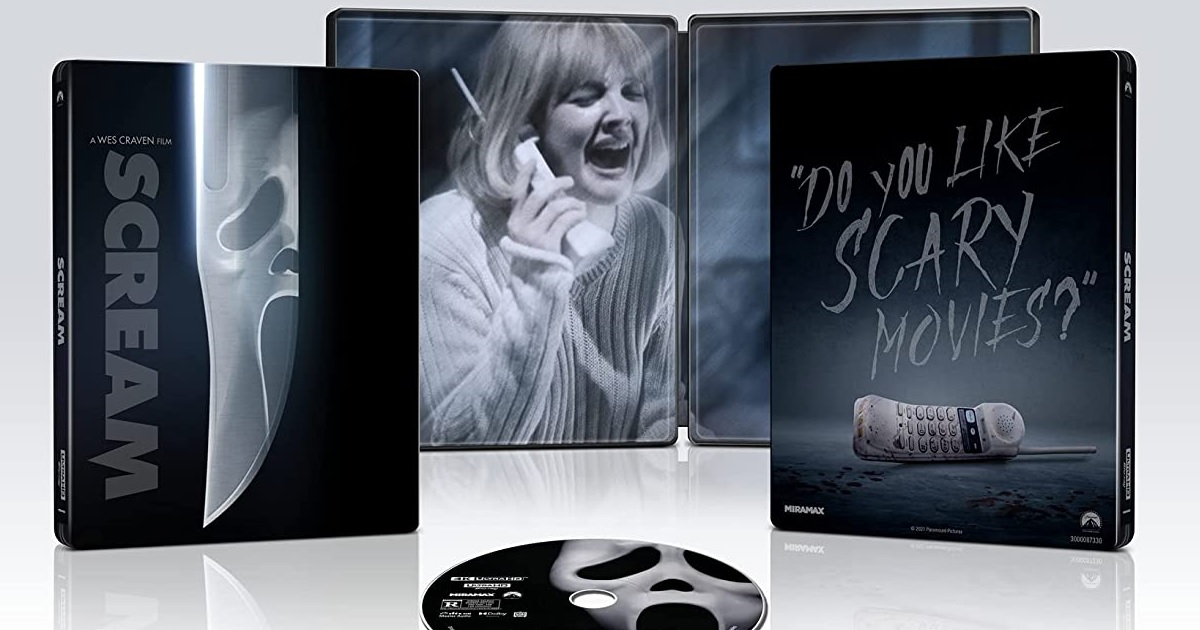 Wes Craven's Scream is getting a new Blu-ray, 4K, and steelbook release in October.