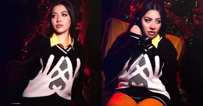 Replicas of the sweater worn by Olivia Hussey in Black Christmas are being sold by Poltergeists and Paramours.