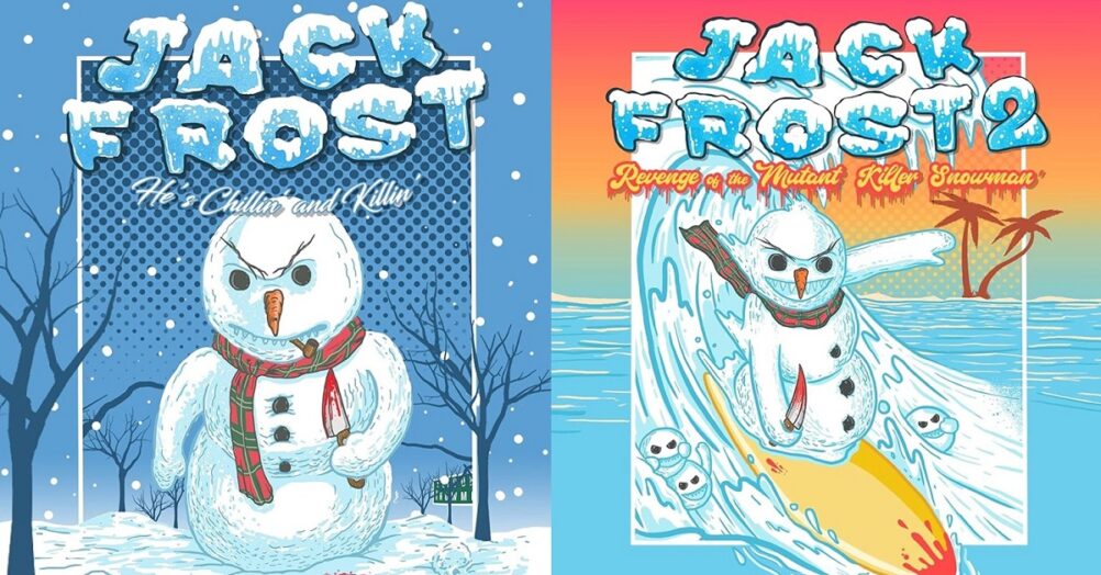 Jack Frost and Jack Frost 2: Revenge of the Mutant Killer Snowman are coming to Blu-ray from MVD in December.