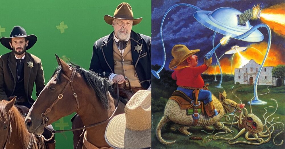 George R.R. Martin, Joe Lansdale, and Vincent D'Onofrio have teamed up for a short film adaptation of Howard Waldrop's Night of the Cooters.