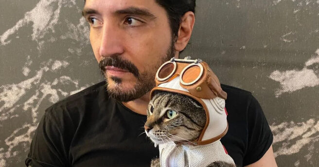 The Suicide Squad David Dastmalchian Polka Dot Man cat costume