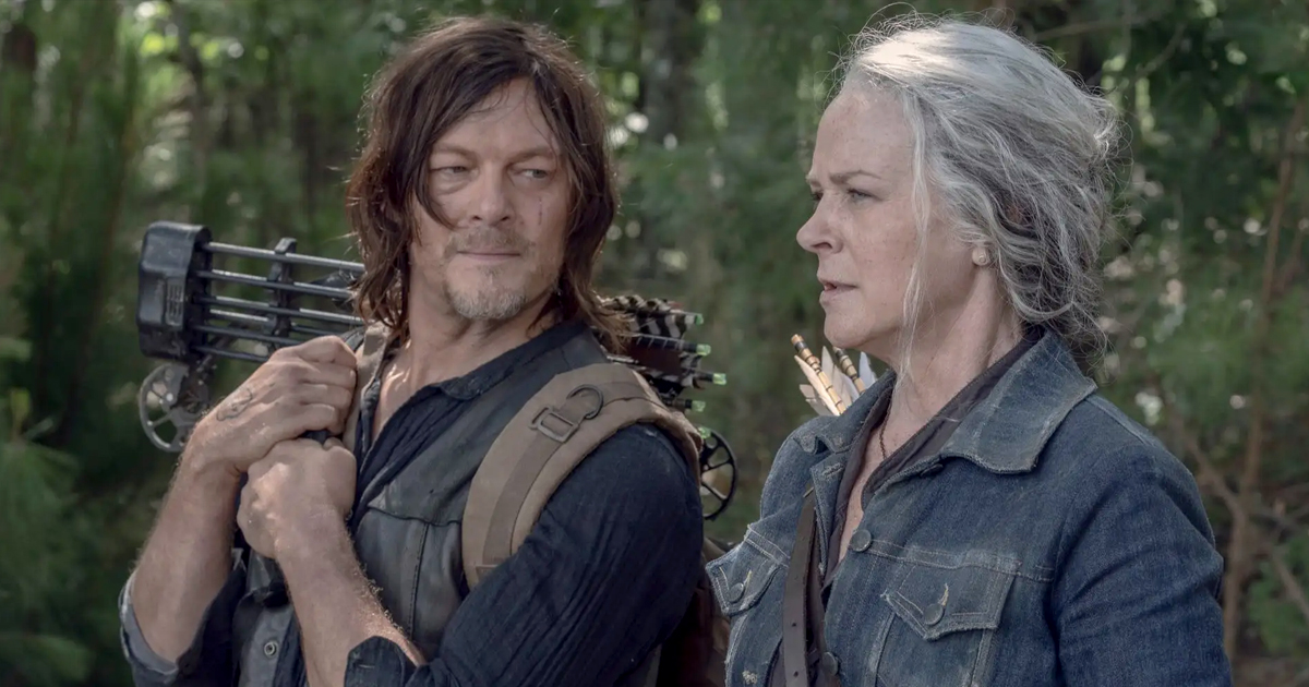 Melissa McBride has been spotted with Norman Reedus on the set of the Walking Dead spin-off series The Walking Dead: Daryl Dixon