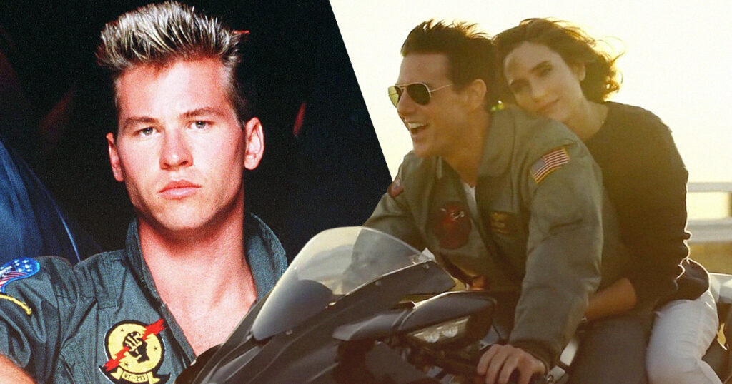 Top Gun: Maverick Val Kilmer Tom Cruise