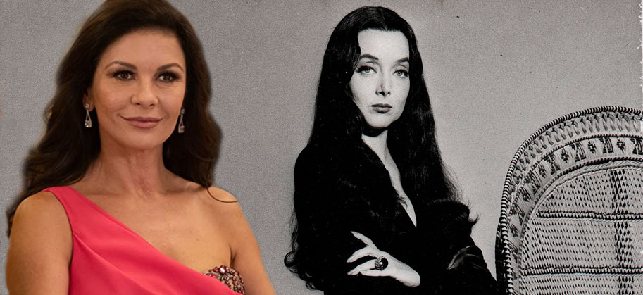 Catherine Zeta-Jones Was Born to Play Morticia Addams