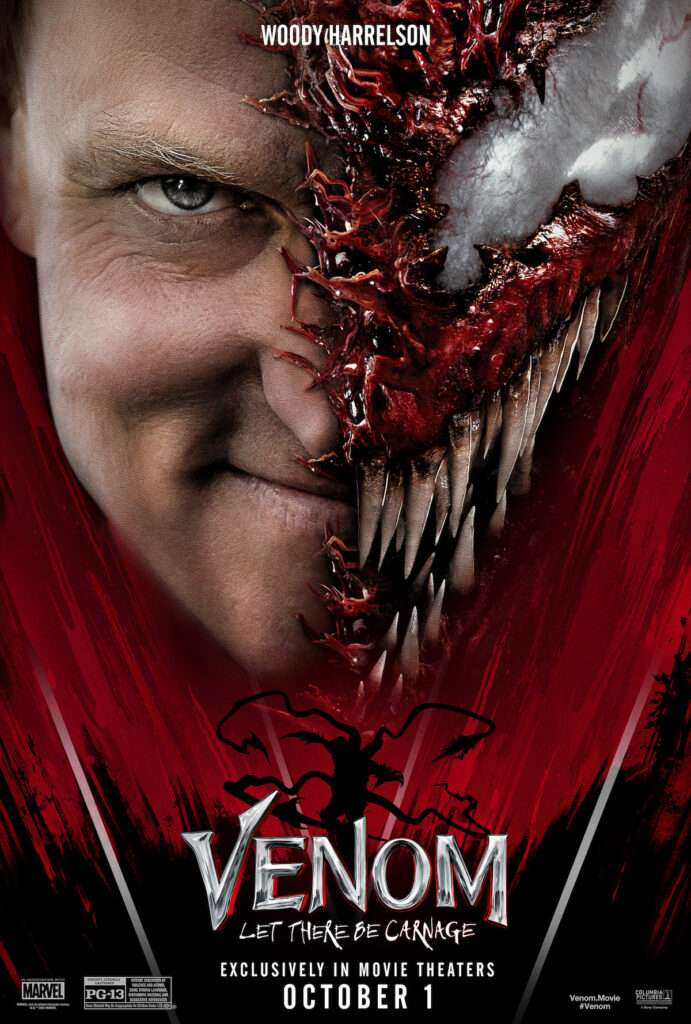 venom character posters carnage
