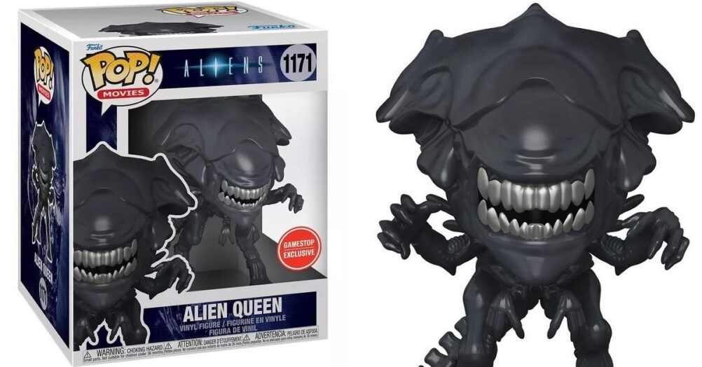 Funko is releasing a six inch tall Pop figure of the Alien Queen from the climactic scenes of Aliens. Release date is at the end of December.