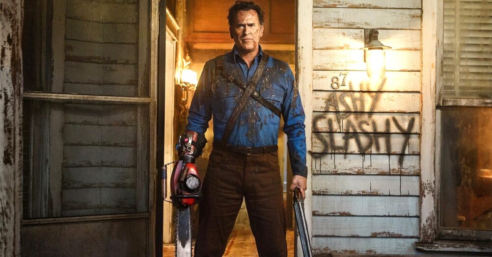 The Evil Dead and Evil Dead II are coming to 4K UHD in the Evil Dead Groovy Collection box set, with all 3 seasons of Ash vs. Evil Dead