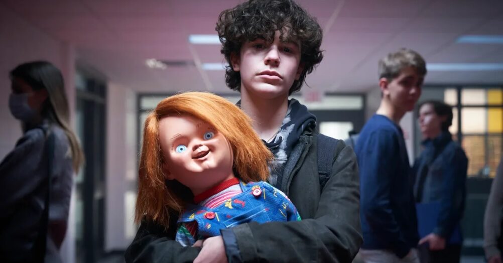 A new poster has been released for the Chucky TV series, which will begin airing on both Syfy and USA Network in October.