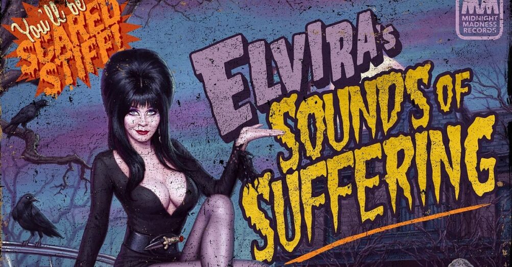 Fright Rags is celebrating 40 years of legendary horror host Elvira with a new collection of designs you can get on shirts, hats, and more