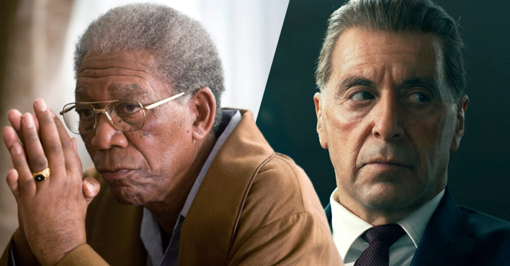 Morgan Freeman Al Pacino Sniff
