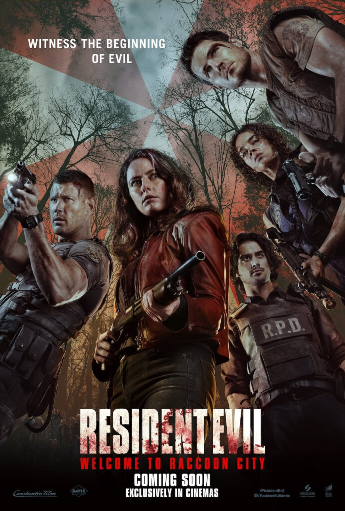 resident evil welcome to raccoon city poster
