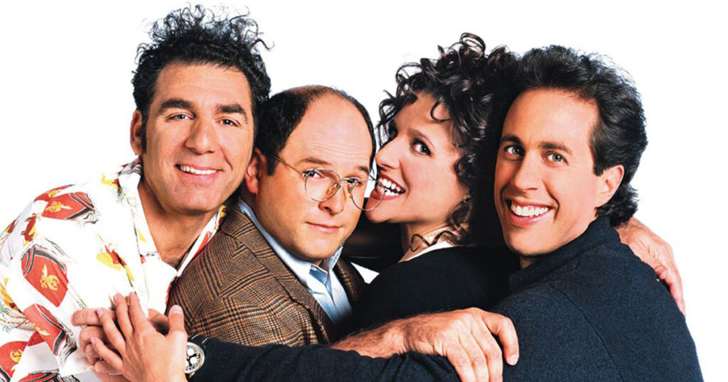 All 180 episodes of Seinfeld are coming to Netflix on October 1st.