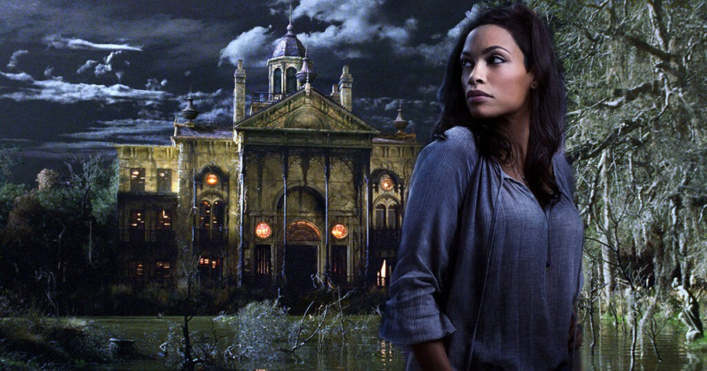 Haunted Mansion rosario dawson