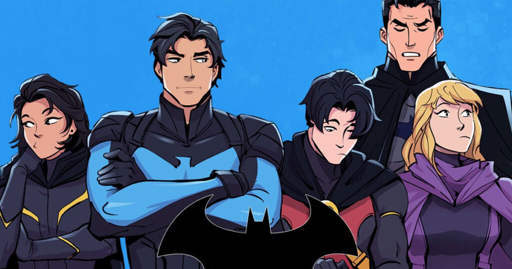 Batman, webtoon, wayne family adventures, live-action, series