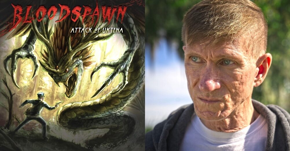 Bill Oberst Jr., Roger Willie, and Raw Leiba star in the horror western Bloodspawn: Attack of Uktena, about flying snake beasts.