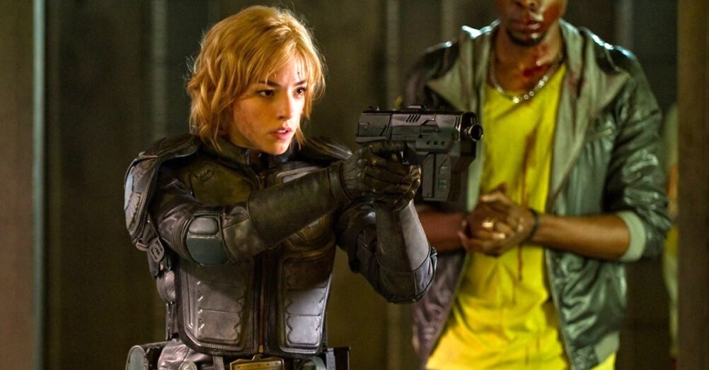 Olivia Thirlby is "all for" re-teaming with Alex Garland and Karl Urban for a sequel to the 2012 comic book adaptation Dredd.