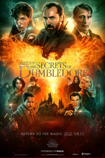 fantastic beasts the secrets of Dumbledore poster