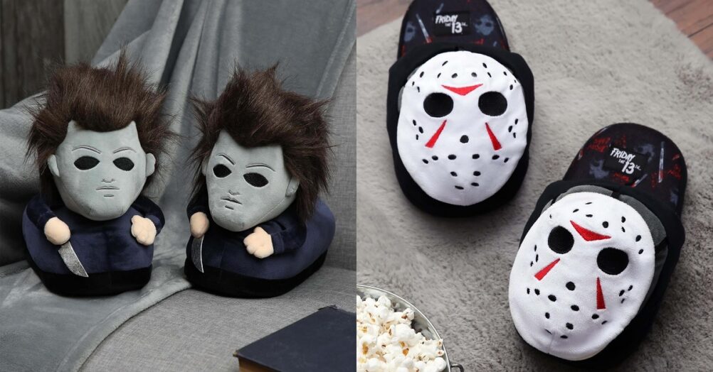Fun.com has unveiled a collection of footwear including shoes and slippers inspired by Michael, Jason, Freddy, and more!