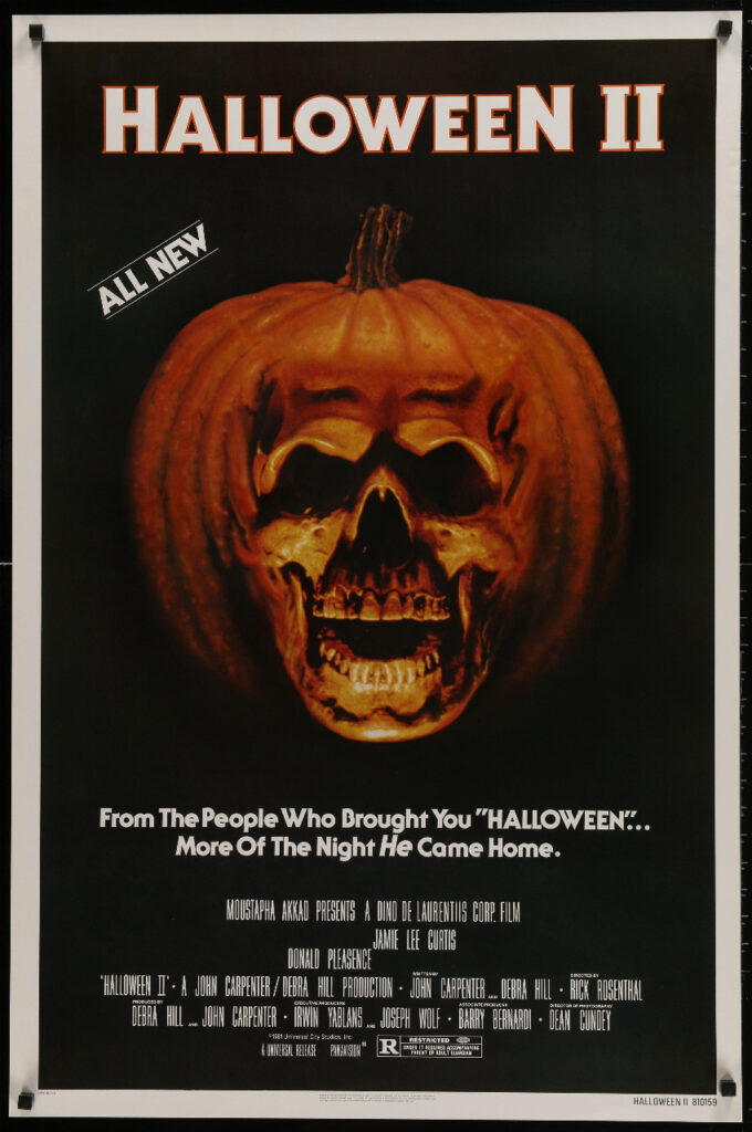 halloween 2 vintage movie poster original 1 sheet 27x41 6978 1 Entertainment
