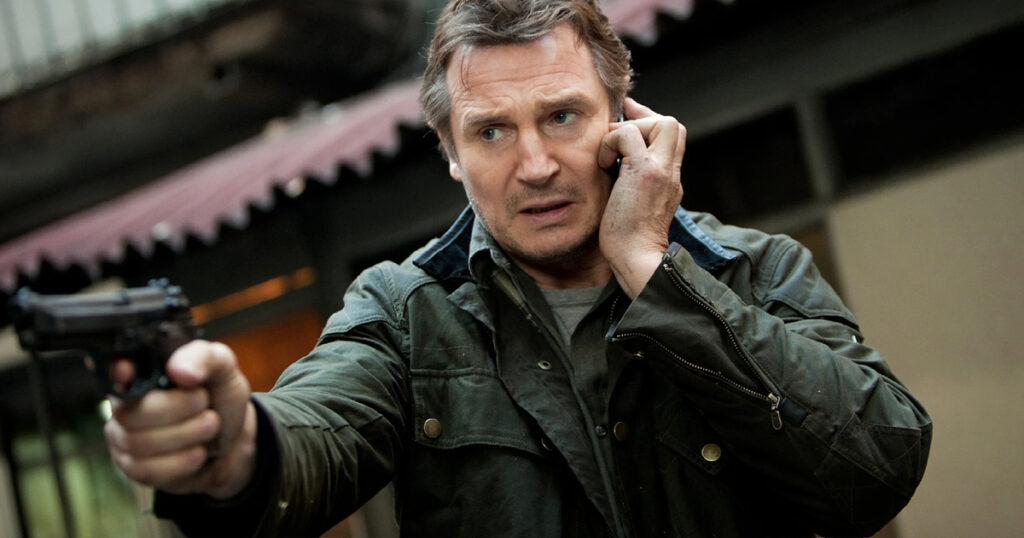 Liam Neeson, assassin, In the Land of Saints and Sinners