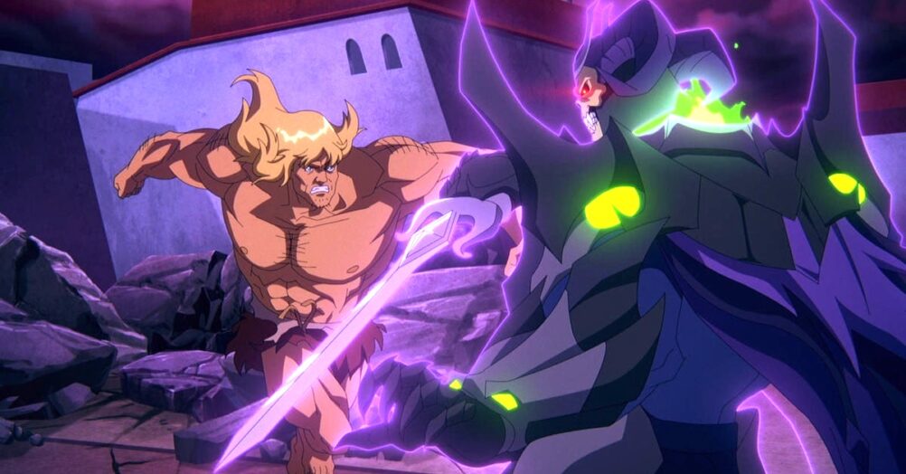 Savage He-Man takes on Skelegod in the second half of Masters of the Universe: Revelation's first season. Coming to Netflix in November