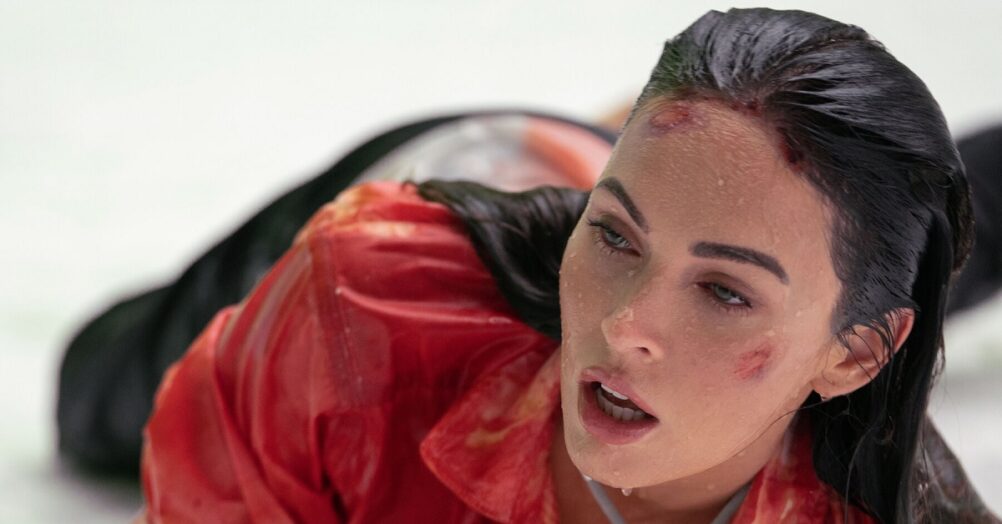 Megan Fox has given an early look at her Johnny & Clyde character, described as a twisted Disney princess and the devil's daughter.
