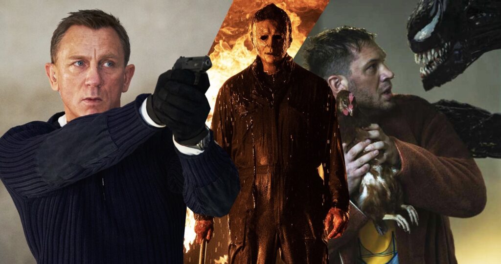 October, box office, no time to die, halloween kills, Venom 2