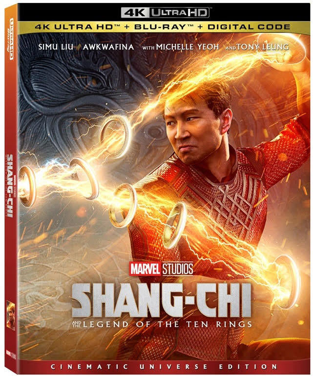 Shang-Chi and the Legend of the Ten RIngs 4K Ultra HD Blu-ray