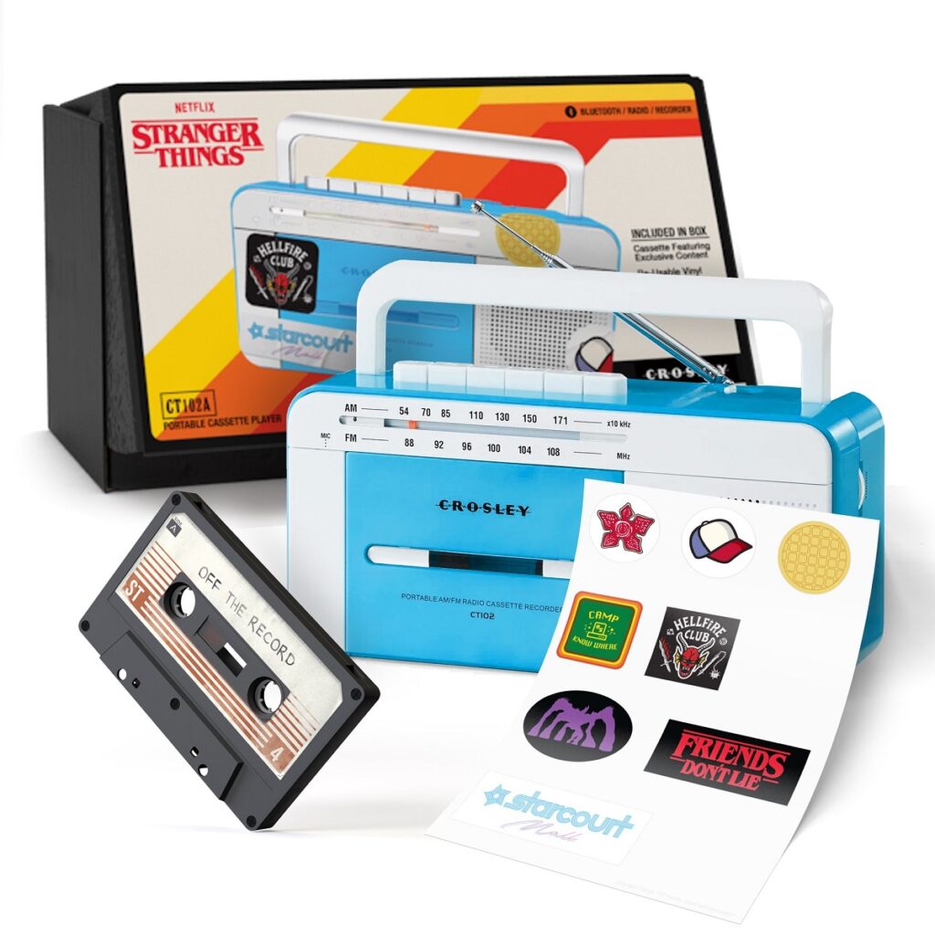 Stranger Things season 4 cassette player