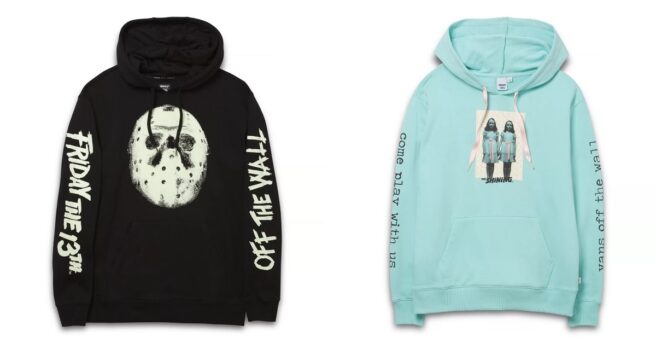 Vans has unveiled the Vans x Horror collection, featuring shoes and clothes inspired by Friday the 13th, Elm Street, It, The Shining, and more
