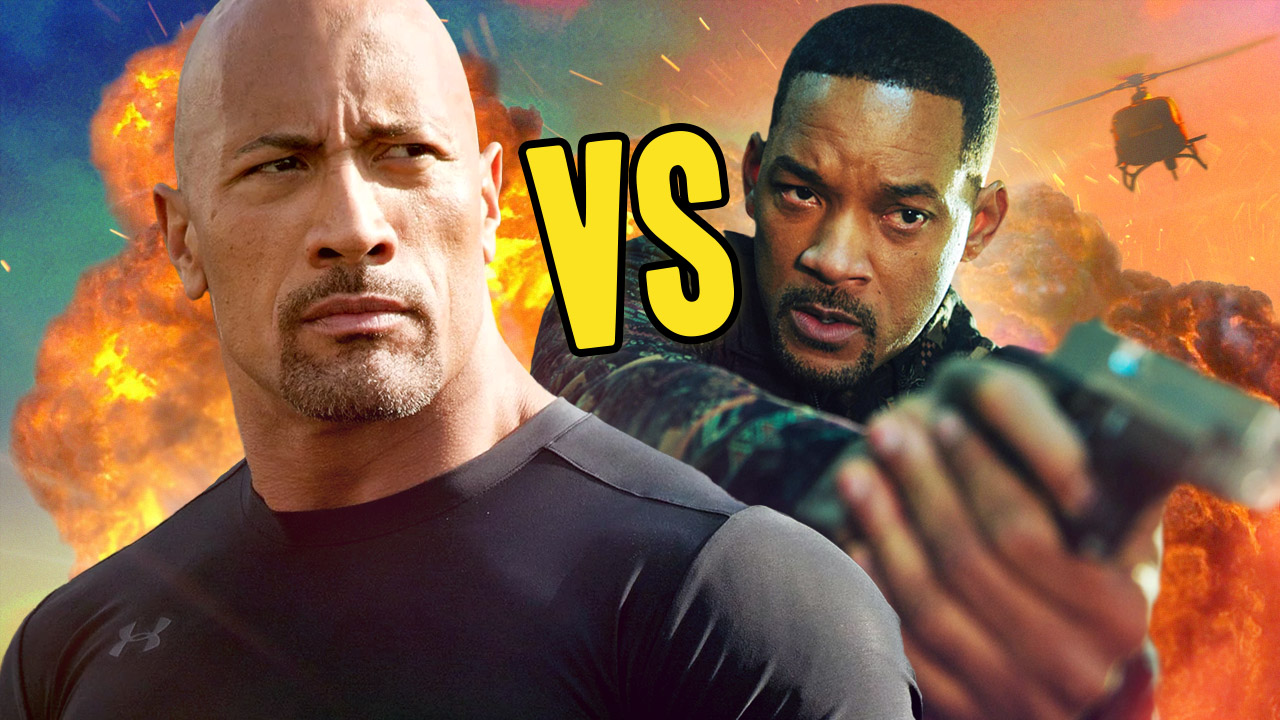 Dwayne Johnson vs will smith