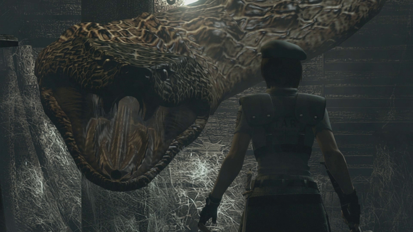 Resident Evil Giant Snake