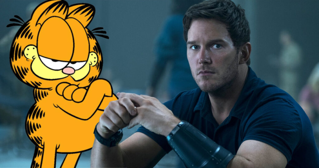 Chris Pratt to voice Garfield in new animated movie