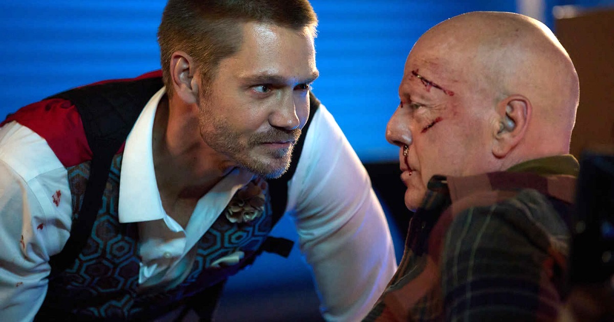 Bruce Willis is tracked down by Chad Michael Murray in Fortress, coming from Lionsgate and Emmett/Furla in December. Trailer is online now.