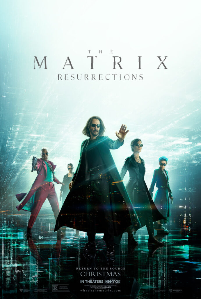 New Matrix poster, Matrix Resurrections
