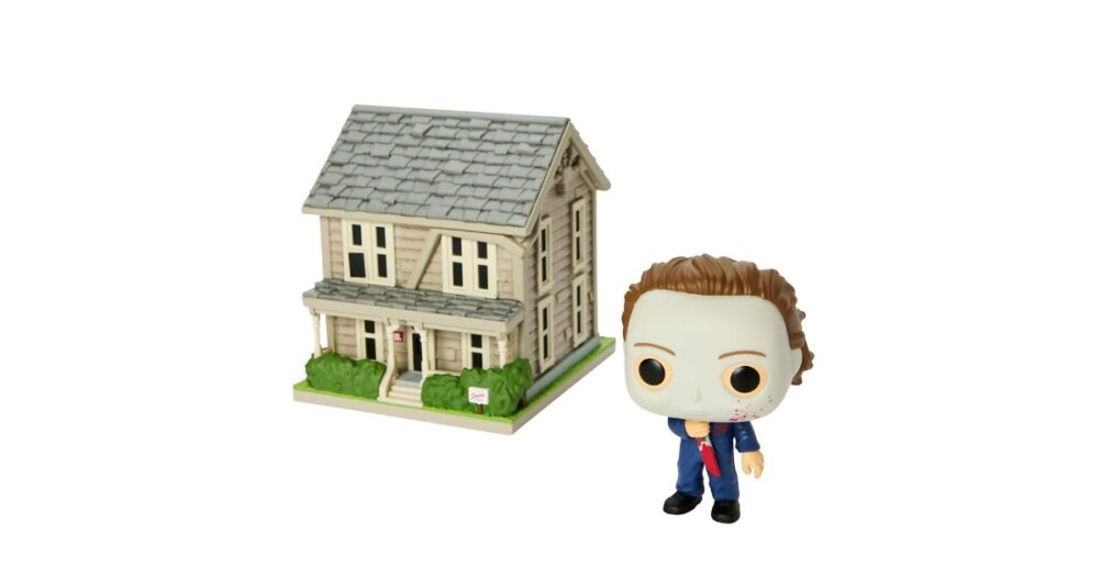 Spirit Halloween has the exclusive on a Funko Pop Michael Myers that comes with the Myers house. Part of the Pop Town line.