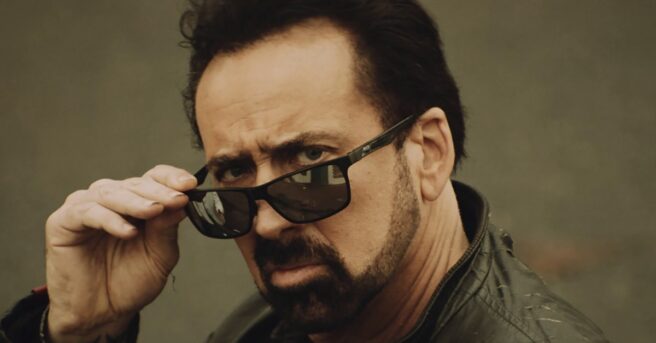 The first image from the psychological thriller Sympathy for the Devil shows the characters played by Nicolas Cage and Joel Kinnaman