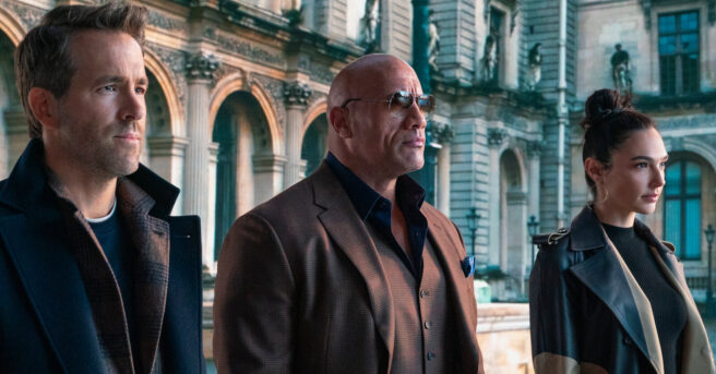 Red Notice, Ryan Reynolds, Gal Gadot, Dwayne Johnson, Netflix